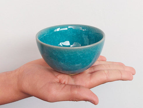 Tasses à thé craquelées